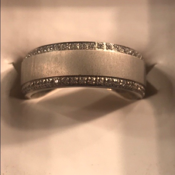 Men’s Tugstien ring size 9 - Picture 1 of 1